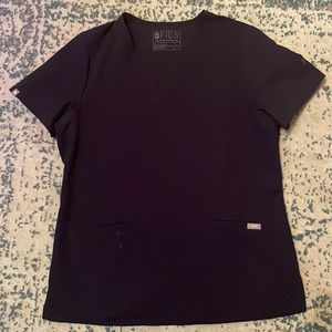 Navy casma top